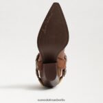Sam Edelman Jackie Westernstiefel Frauen geröstete Kastanie Schuhwerk 2P8JNV835 - Image 6