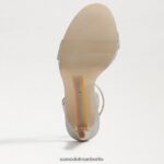 Sam Edelman Jade-Knöchelriemenabsatz Frauen Jute Schuhwerk 2P8JNV388 - Image 6