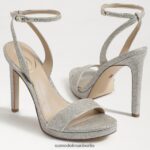 Sam Edelman Jade-Knöchelriemenabsatz Frauen Jute Schuhwerk 2P8JNV388 - Image 7