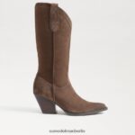 Sam Edelman Jamie Westernstiefel Frauen Oliven-Taupe Schuhwerk 2P8JNV852 - Image 2