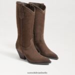 Sam Edelman Jamie Westernstiefel Frauen Oliven-Taupe Schuhwerk 2P8JNV852