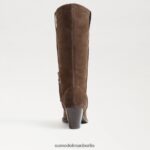 Sam Edelman Jamie Westernstiefel Frauen Oliven-Taupe Schuhwerk 2P8JNV852 - Image 5