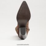 Sam Edelman Jamie Westernstiefel Frauen Oliven-Taupe Schuhwerk 2P8JNV852 - Image 6