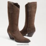 Sam Edelman Jamie Westernstiefel Frauen Oliven-Taupe Schuhwerk 2P8JNV852 - Image 7