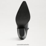 Sam Edelman Jamie Westernstiefel Frauen schwarzes Leder Schuhwerk 2P8JNV851 - Image 6
