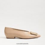 Sam Edelman Janina spitze Zehenpartie flach Frauen Macadamia Schuhwerk 2P8JNV393 - Image 2