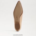 Sam Edelman Janina spitze Zehenpartie flach Frauen Macadamia Schuhwerk 2P8JNV393 - Image 6
