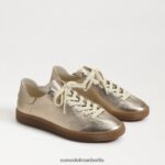Sam Edelman Jaxon-Schnürsneaker Frauen geschmolzenes Gold Schuhwerk 2P8JNV532