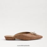 Sam Edelman Jayden spitze Zehenpartie flach Frauen cuoio Schuhwerk 2P8JNV724 - Image 2
