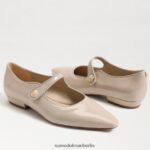 Sam Edelman Jene Mary Jane spitze Zehenpartie flach Frauen Chai-Latte-Patent Schuhwerk 2P8JNV543 - Image 7