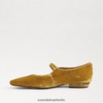 Sam Edelman Jene Mary Jane spitze Zehenpartie flach Frauen Safransamt Schuhwerk 2P8JNV540 - Image 4