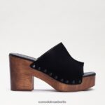 Sam Edelman Josselyn Maultier Frauen schwarzes Wildleder Schuhwerk 2P8JNV640 - Image 2