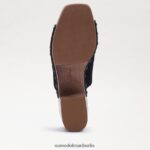 Sam Edelman Josselyn Maultier Frauen schwarzes Wildleder Schuhwerk 2P8JNV640 - Image 6