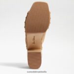 Sam Edelman Josselyn Maultier Frauen Sesam-Wildleder Schuhwerk 2P8JNV642 - Image 6