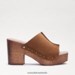 Sam Edelman Josselyn Maultier Frauen Whiskey-Wildleder Schuhwerk 2P8JNV641 - Image 2