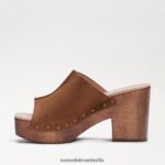 Sam Edelman Josselyn Maultier Frauen Whiskey-Wildleder Schuhwerk 2P8JNV641 - Image 4