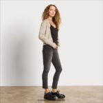 Sam Edelman Julietta-Cardigan Frauen Heide-Haferflocken Bekleidung 2P8JNV1226 - Image 2