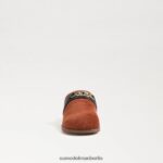Sam Edelman Juni-Clog Kinder Senf/Marine Schuhwerk 2P8JNV1062 - Image 3