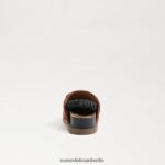 Sam Edelman Juni-Clog Kinder Senf/Marine Schuhwerk 2P8JNV1062 - Image 5