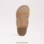 Sam Edelman Juni-Clog Kinder Senf/Marine Schuhwerk 2P8JNV1062 - Image 6