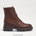 Sam Edelman Kampfstiefel mit Mansarden-Plateau Frauen dunkelbraun Schuhwerk 2P8JNV627 - Image 2