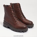 Sam Edelman Kampfstiefel mit Mansarden-Plateau Frauen dunkelbraun Schuhwerk 2P8JNV627