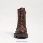 Sam Edelman Kampfstiefel mit Mansarden-Plateau Frauen dunkelbraun Schuhwerk 2P8JNV627 - Image 3