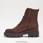 Sam Edelman Kampfstiefel mit Mansarden-Plateau Frauen dunkelbraun Schuhwerk 2P8JNV627 - Image 4