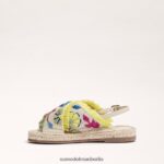 Sam Edelman Kayden Sandale Kinder sand/rosa Schuhwerk 2P8JNV1032 - Image 4