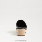 Sam Edelman Kaye verstopfen Frauen schwarzes Leder Schuhwerk 2P8JNV442 - Image 5