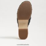 Sam Edelman Kaye verstopfen Frauen schwarzes Leder Schuhwerk 2P8JNV442 - Image 6