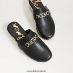 Sam Edelman Kaye verstopfen Frauen schwarzes Leder Schuhwerk 2P8JNV442 - Image 7