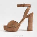 Sam Edelman Kayna Plateausandale Frauen cuoio Schuhwerk 2P8JNV512 - Image 4