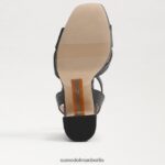 Sam Edelman Kayna Plateausandale Frauen Schwarz Schuhwerk 2P8JNV513 - Image 6