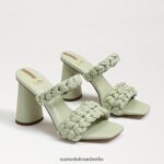 Sam Edelman Kendra-Mule mit Blockabsatz Frauen Pistazienleder Schuhwerk 2P8JNV803