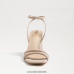 Sam Edelman Kia-Sandale mit Blockabsatz Frauen Cappuccino-Wildleder Schuhwerk 2P8JNV118 - Image 3
