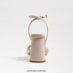 Sam Edelman Kia-Sandale mit Blockabsatz Frauen Cappuccino-Wildleder Schuhwerk 2P8JNV118 - Image 5