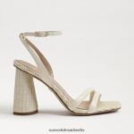 Sam Edelman Kia-Sandale mit Blockabsatz Frauen Porzellan Schuhwerk 2P8JNV116 - Image 2