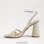 Sam Edelman Kia-Sandale mit Blockabsatz Frauen Porzellan Schuhwerk 2P8JNV116 - Image 4