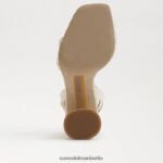 Sam Edelman Kia-Sandale mit Blockabsatz Frauen Porzellan Schuhwerk 2P8JNV116 - Image 6