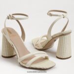 Sam Edelman Kia-Sandale mit Blockabsatz Frauen Porzellan Schuhwerk 2P8JNV116 - Image 7