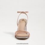 Sam Edelman Kia-Sandale mit Blockabsatz Frauen Roségold Schuhwerk 2P8JNV112 - Image 3