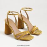 Sam Edelman Kia-Sandale mit Blockabsatz Frauen Safransamt Schuhwerk 2P8JNV100