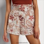 Sam Edelman Kira kurz Frauen Blumen- Bekleidung 2P8JNV1205 - Image 3