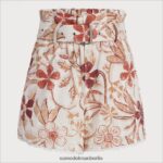 Sam Edelman Kira kurz Frauen Blumen- Bekleidung 2P8JNV1205 - Image 5
