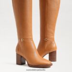 Sam Edelman kniehoher Stiefel von elsy Frauen Karamell Schuhwerk 2P8JNV796 - Image 7