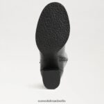 Sam Edelman kniehoher Stiefel von elsy Frauen schwarzes Leder Schuhwerk 2P8JNV798 - Image 6
