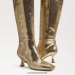 Sam Edelman kniehoher Stiefel von Leigh Frauen Goldmine Schuhwerk 2P8JNV822 - Image 7
