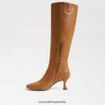 Sam Edelman kniehoher Stiefel von Leigh Frauen Karamell Schuhwerk 2P8JNV824 - Image 4