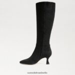 Sam Edelman kniehoher Stiefel von Leigh Frauen schwarzes Wildleder Schuhwerk 2P8JNV825 - Image 4